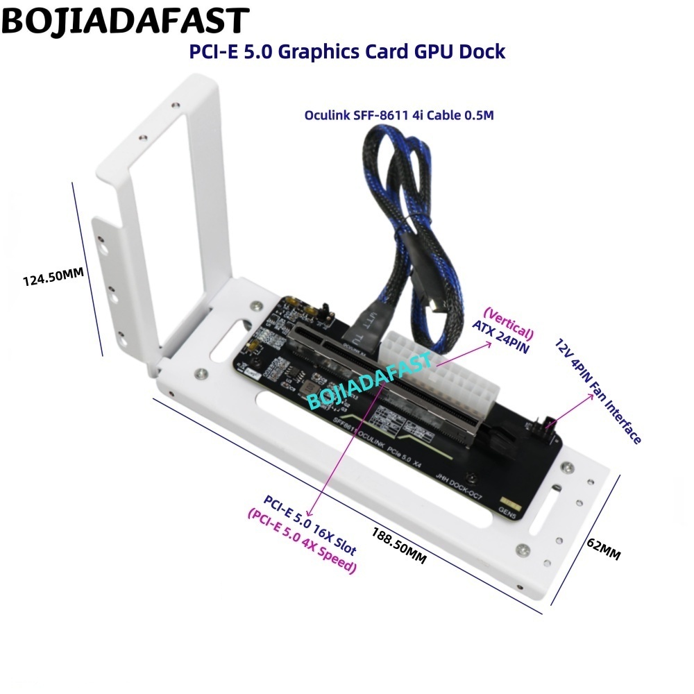 PCI-E 5.0 X4 OCuLink External  - Oculink Egpu Dock Graphics Card 评论和价格