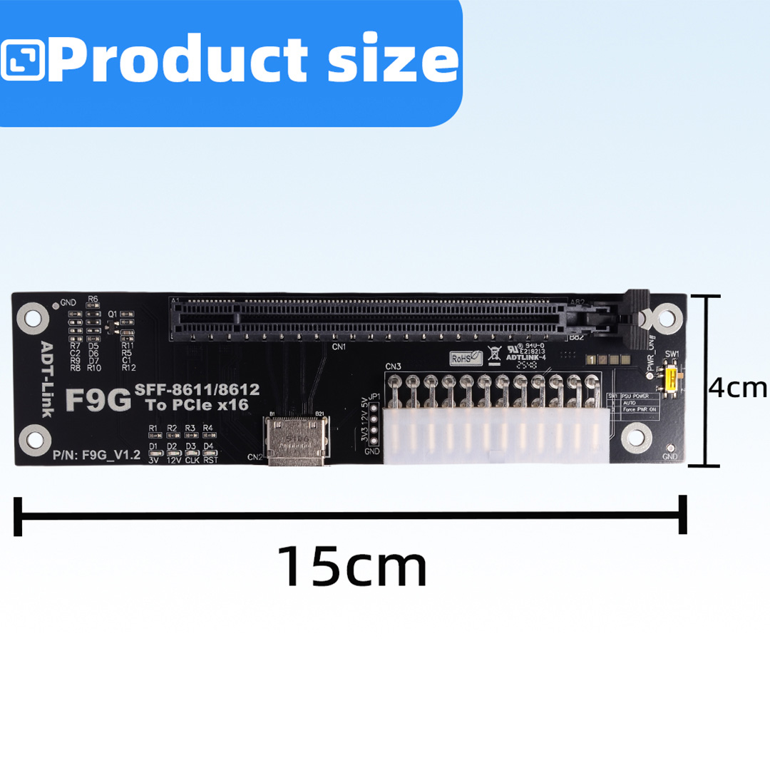 OCuLink SFF-8611 /8612 to PCIe - Oculink Egpu Dock Graphics Card 评论和价格