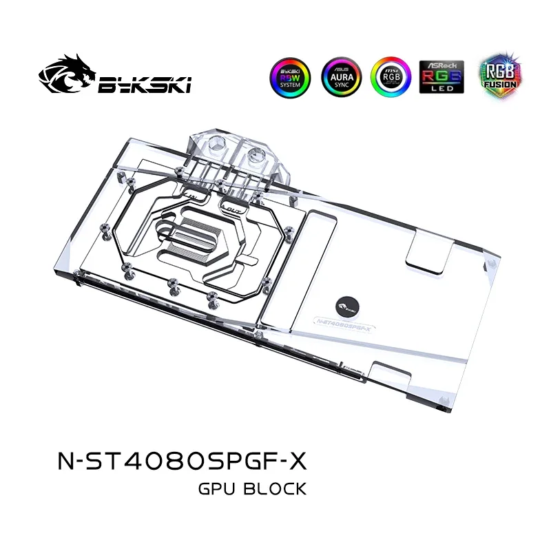Bykski N-ST4080SPGF-X GPU Bloc - Rtx 4080 Super 16Gb 评论和价格