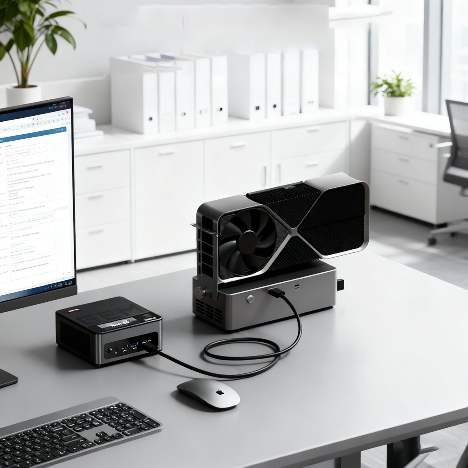 800W PSU PCIe 4.0 X4 External  - Oculink Egpu Dock Graphics Card 评论和价格